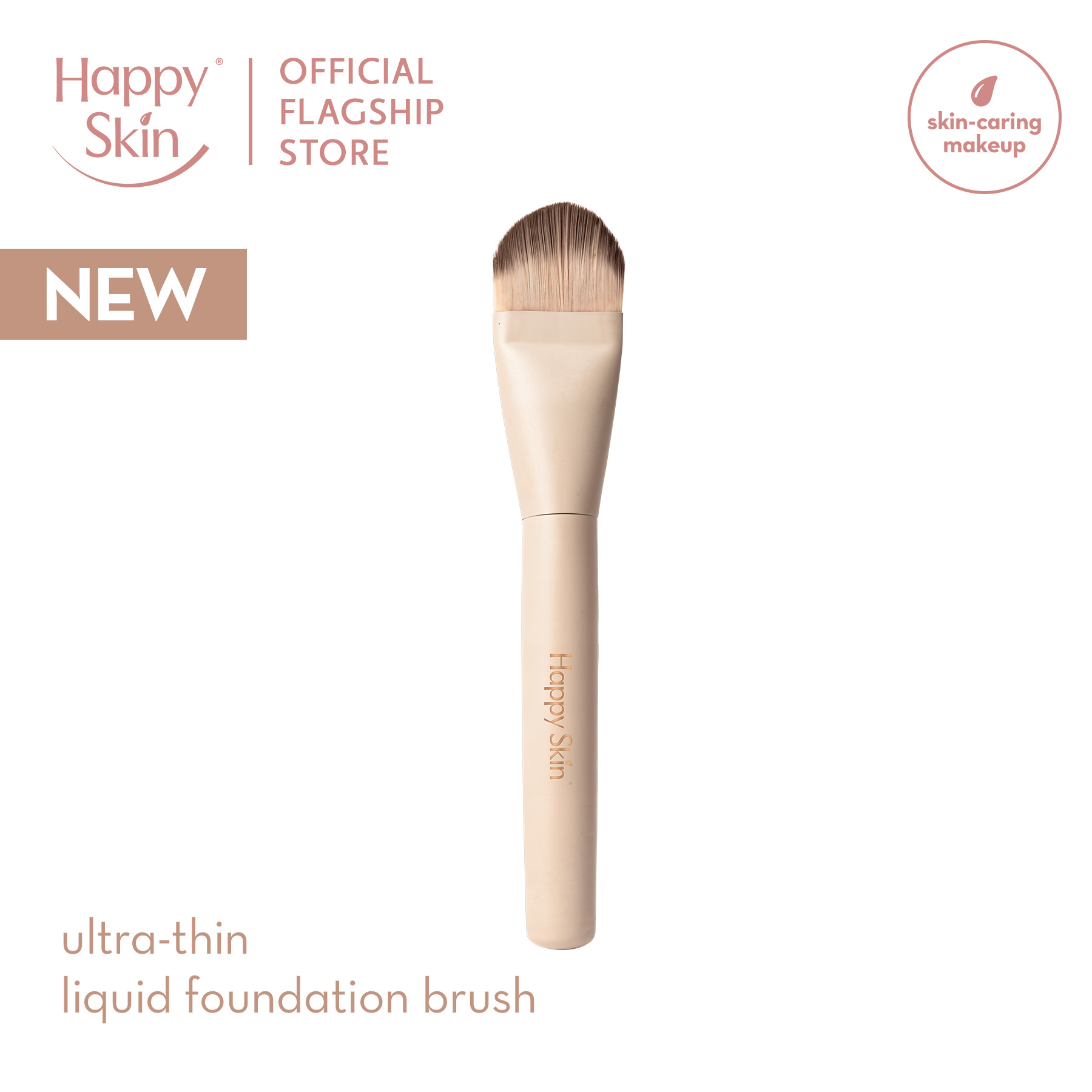 Discount on Happy Skin  shoes - SKU: Happy Skin Off Duty Ultra Thin Liquid Foundation Brush