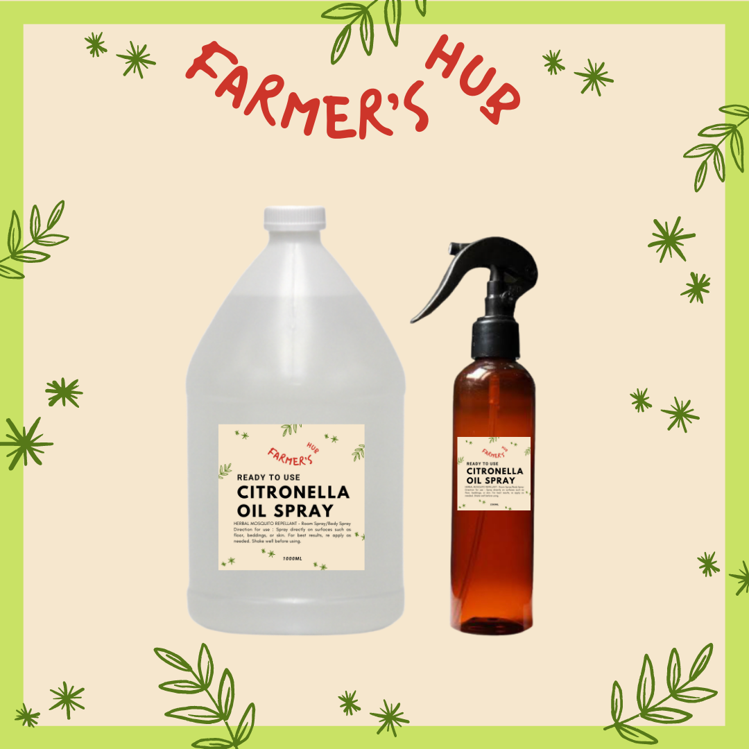 FARMERS HUB Citronella spray, mosquito repellant, citronella, Ready to Use SET/1liter/500mL/250mL CITRONELLA MOSQUITO REPELLENT w/Antibacterial Solution for HUMIDIFIER, Citronella Oil for HUMIDIFIER, Air Revitalizer, Linen Spray - Image 4