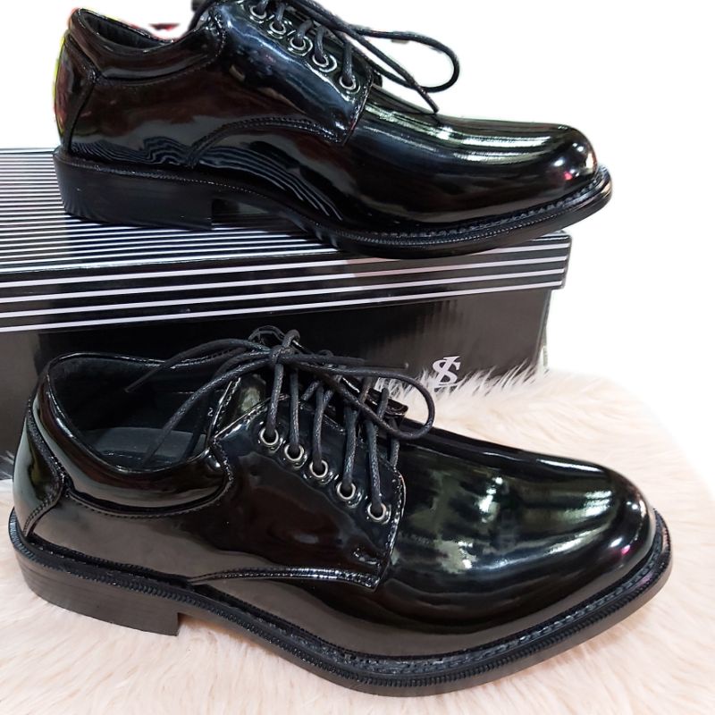 Black store charol shoes