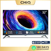 CHiQ 32" Smart TV with Voice Control and Chromecast