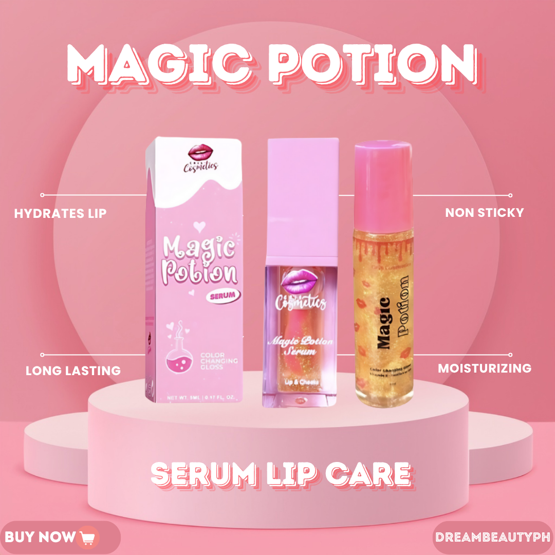 Magic Potion Serum By Cris Clerigo - Gold Dust Lip Lightener For Dark Lips