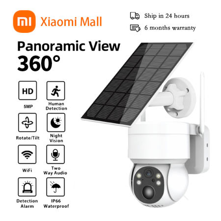 Xiaomi Solar Outdoor CCTV Camera with Audio and Speaker