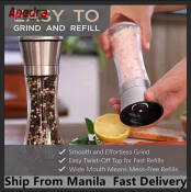 Stainless Steel Salt Pepper Grinder by Brand XYZ