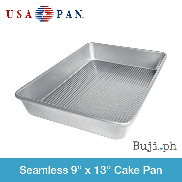 Seamless 8 Square Cake Pan - The Peppermill