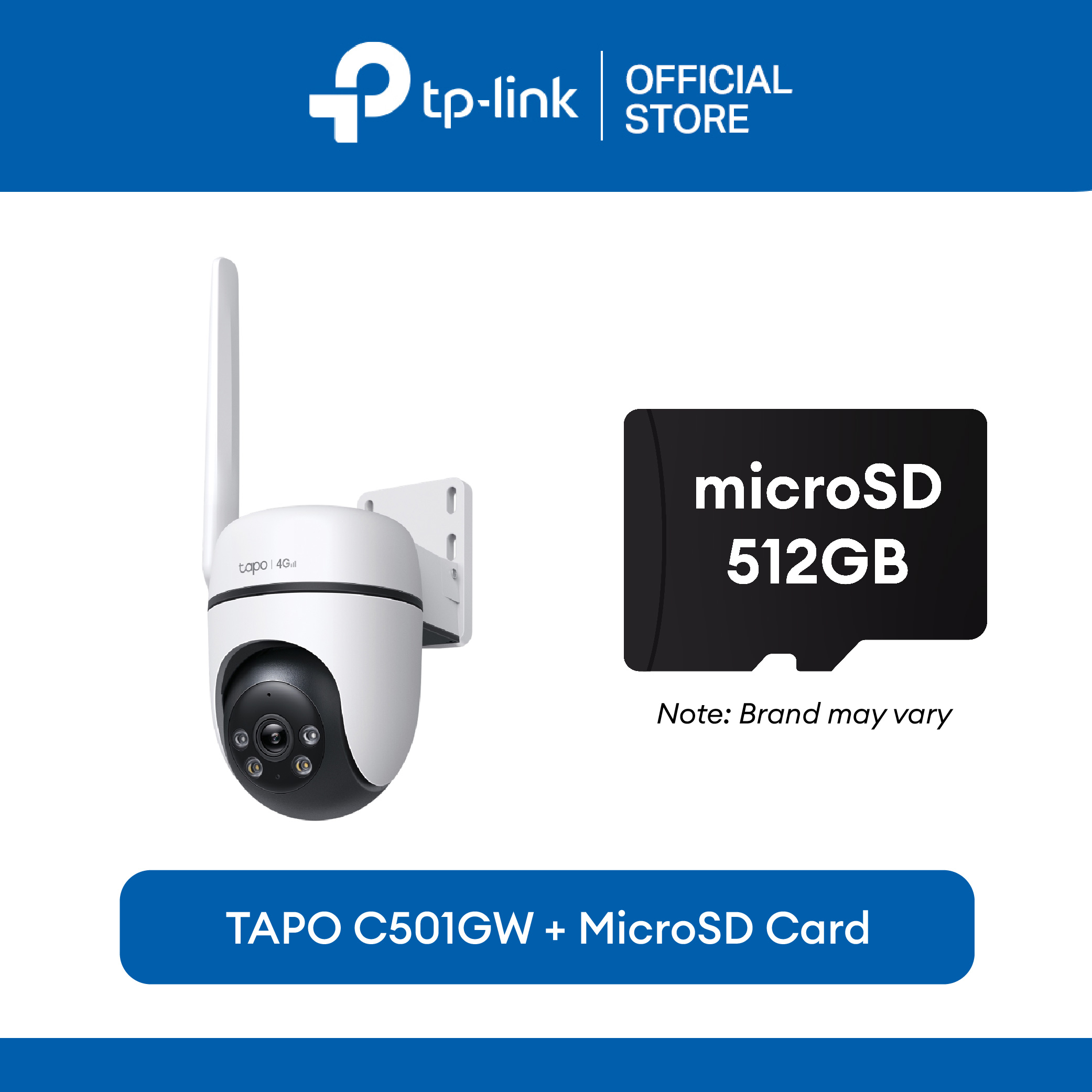 TP-Link Official Store / Tapo C501GW / 4G LTE Camera Outdoor Wi-Fi IP Security Cctv Sale Camera Connect to Cellphone with Mic and Speaker Outdoor Pan/Tilt - Image 2