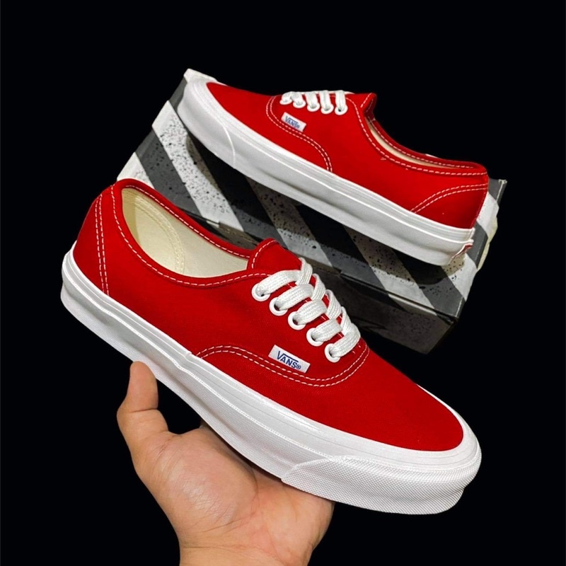 Buy Vans Shoes Red And White Online | Lazada.Com.Ph
