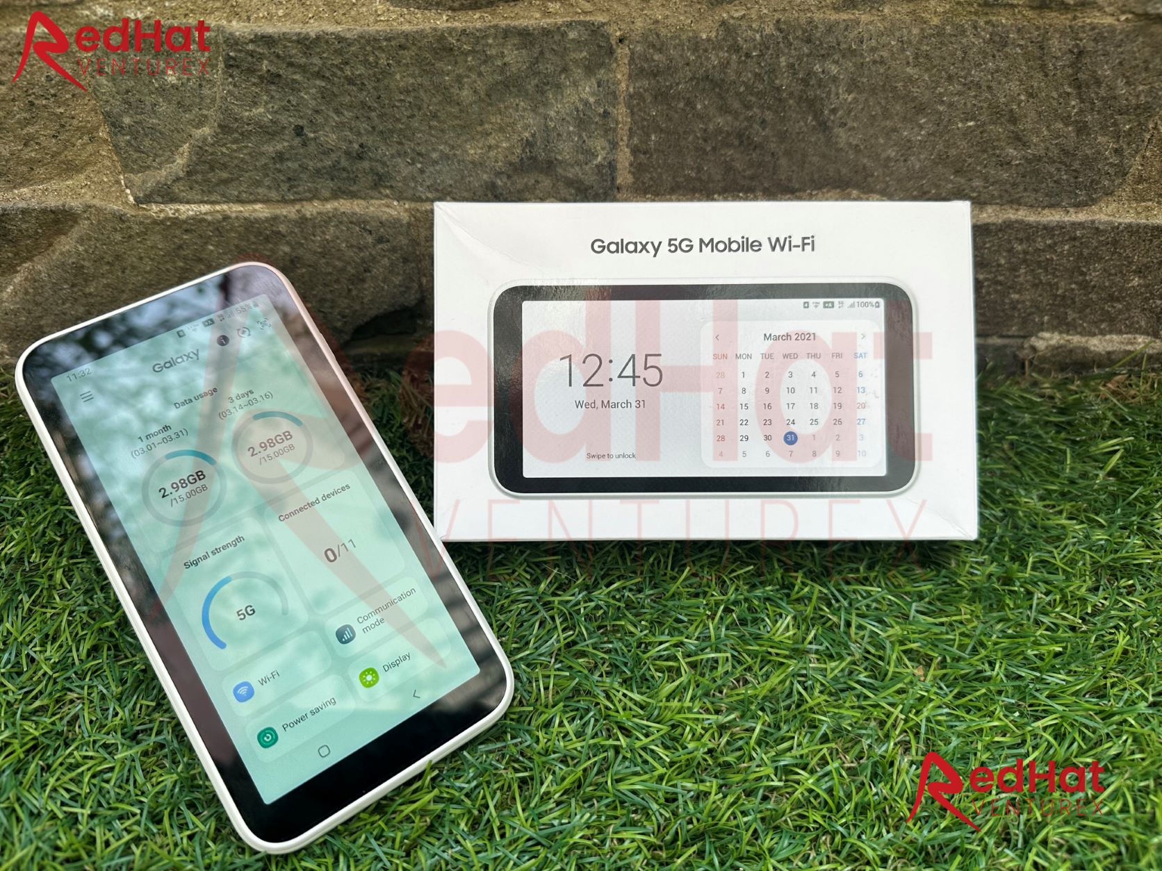 SAMSUNG Galaxy 5G Mobile Wi-Fi SCR01（WiMAX Galaxy 5G Mobile