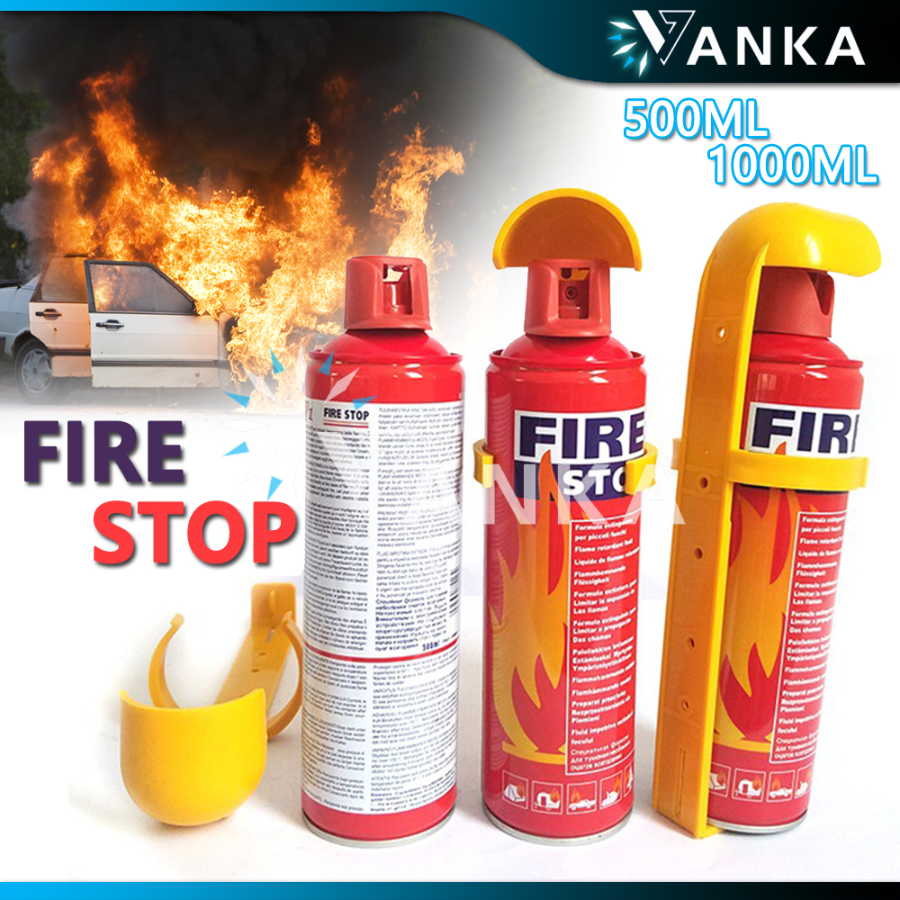 Vanka Portable Car Fire Extinguisher, High Efficiency, 500ml