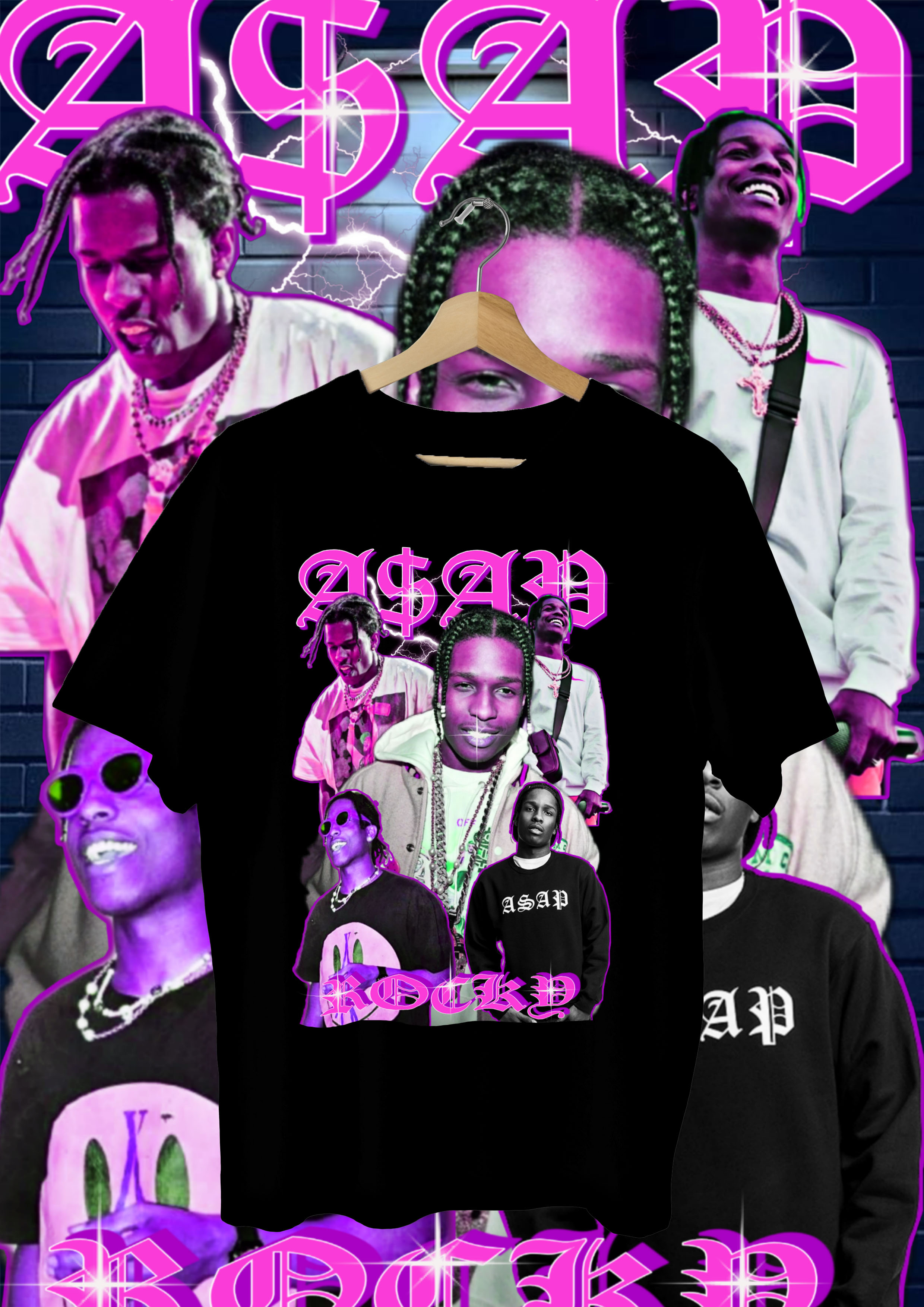 Asap Rocky Supreme T-Shirt by Errysa Mervalda - Fine Art America