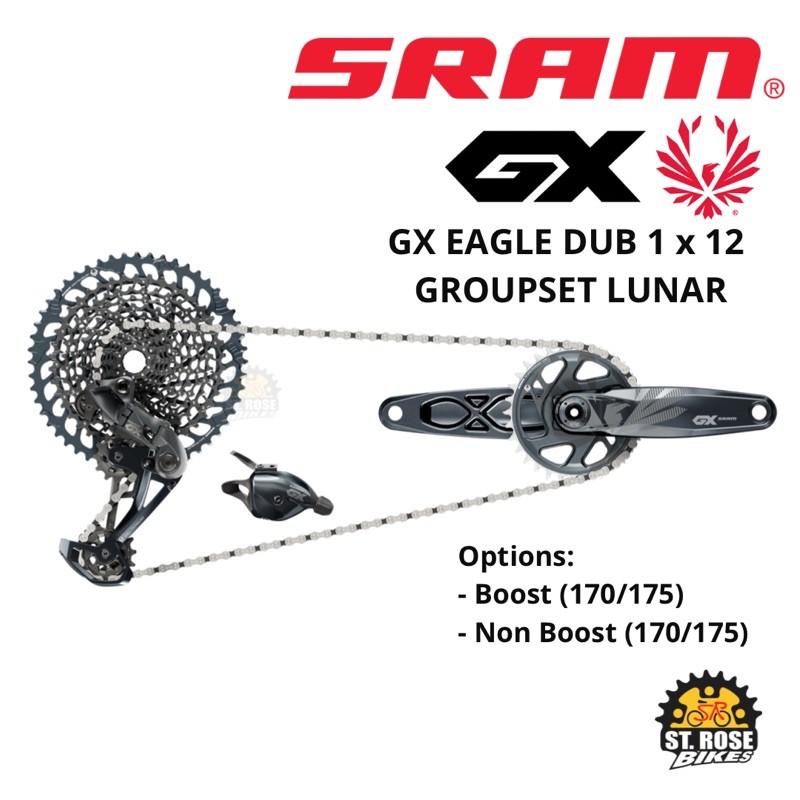 gx lunar groupset