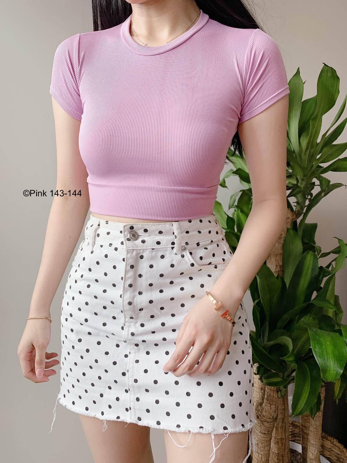 Knitted Fabric CROP TOP FOR LADIES RIBBON BACK CROP TOP / Freesize Fit To  Small & Medium#A105