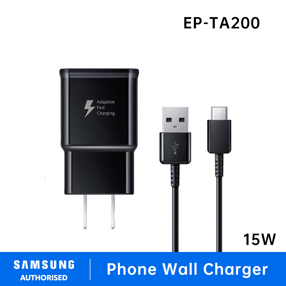 Samsung Travel Charger Adapter 15W Fast Charger USB Adapter Whit 2A USB-Type C Cable For Samsung devices（EP-TA200） - Image 2