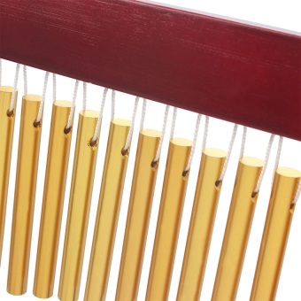 25-Tone Golden Bar Chimes 25 Bars Single-row Wind Chime MusicalPercussion Instrument With Tripod Stand June 2018 - 2 25-Tone Golden Bar Chimes 25 Bars Single-row Wind Chime MusicalPercussion Instrument with Tripod Stand - 2