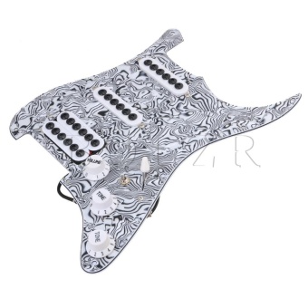 3-Ply SSH Pickguard Pickup For Electric Guitar Black White ZebraColor - Intl April 2018 - 3 3-Ply SSH Pickguard Pickup for Electric Guitar Black White ZebraColor - intl - 3
