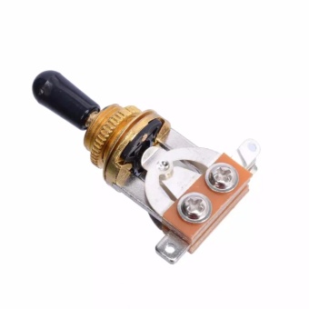 3 Way Electric Guitar Pickup Toggle Switch Selector Toggle SwitchWith GOld Black Tip Knob June 2018 - 2 3 Way Electric Guitar Pickup Toggle Switch Selector Toggle SwitchWith GOld Black Tip Knob - 2