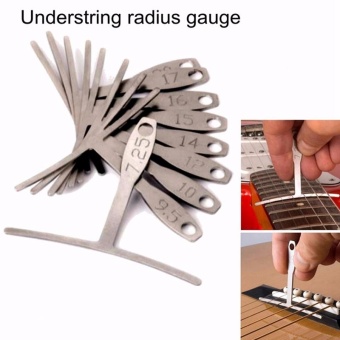 9Pcs Guitar Under String Radius Gauge Setup Luthier Stainless Steel Tools Set - Intl April 2018 - 2 9Pcs Guitar Under String Radius Gauge Setup Luthier Stainless Steel Tools Set - intl - 2