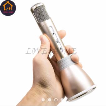 Adventurers Portable Handheld Bluetooth KTV Wireless KaraokeMicrophone Player For Mobile Devices Smartphone/IOS Set Of 2(Gold) April 2018 - 5 Adventurers Portable Handheld Bluetooth KTV Wireless KaraokeMicrophone Player for Mobile Devices Smartphone/IOS Set Of 2(Gold) - 5