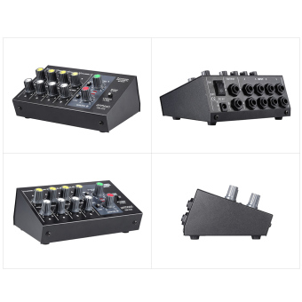 Ammoon AM-228 Ultra-compact Low Noise 8 Channels Metal Mono StereoAudio Sound Mixer With Power Adapter Cable Outdoorfree June 2018 - 5 ammoon AM-228 Ultra-compact Low Noise 8 Channels Metal Mono StereoAudio Sound Mixer with Power Adapter Cable Outdoorfree - 5