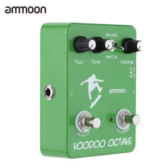 Ammoon AP-12 Voodoo Octave Fuzz Effect Guitar Effect Pedal True Bypass June 2018 - 4 ammoon AP-12 Voodoo Octave Fuzz Effect Guitar Effect Pedal True Bypass - 4