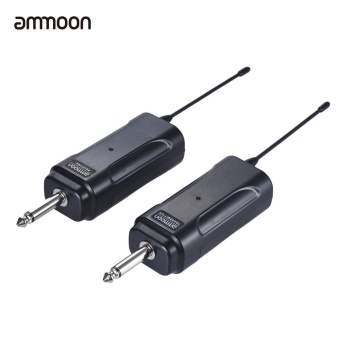 Ammoon Portable Wireless Audio Transmitter Receiver System For Electric Guitar Bass Electric Violin Musical Instrument - Intl May 2018 - 2 ammoon Portable Wireless Audio Transmitter Receiver System for Electric Guitar Bass Electric Violin Musical Instrument - intl - 2