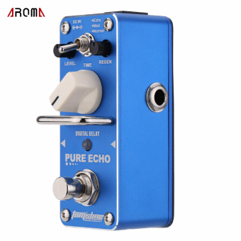 AROMA APE-3 Pure Echo Digital Delay Electric Guitar Effect Pedal Mini Single Effect With True Bypass May 2018 - 2 AROMA APE-3 Pure Echo Digital Delay Electric Guitar Effect Pedal Mini Single Effect with True Bypass - 2
