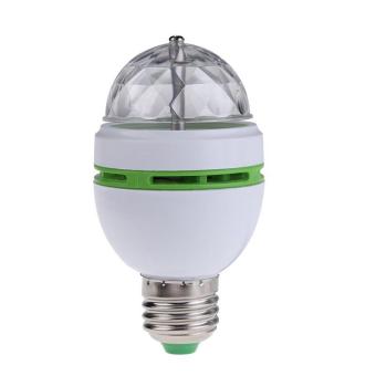 E27 3W Colorful Auto Rotating RGB LED Bulb Stage Light Party LampDisco - Intl June 2018 - 2 E27 3W Colorful Auto Rotating RGB LED Bulb Stage Light Party LampDisco - intl - 2