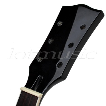 Electric Guitar Neck For Gibson Les Paul Maple Rosewood 22 Fret Black - Intl April 2018 - 4 Electric Guitar Neck for Gibson Les Paul Maple Rosewood 22 Fret Black - intl - 4