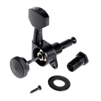 Guitar String Peg Locking Tuners Tuning Pegs Machine Heads Black 6RInline - Intl June 2018 - 5 Guitar String Peg Locking Tuners Tuning Pegs Machine Heads Black 6RInline - intl - 5
