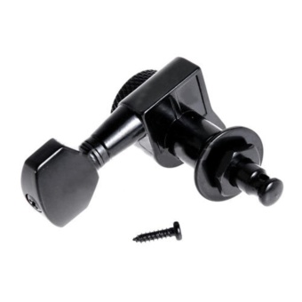 Guitar String Peg Locking Tuners Tuning Pegs Machine Heads Black 6RInline - Intl June 2018 - 4 Guitar String Peg Locking Tuners Tuning Pegs Machine Heads Black 6RInline - intl - 4