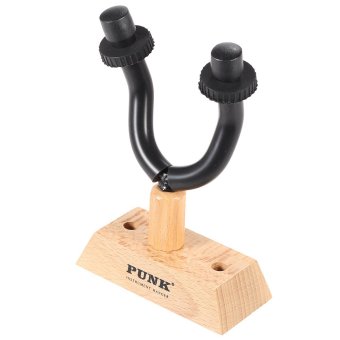 Guitar Wall Mount Hanger Metal Rack Hook W/ Rubber Sheath WoodenBase For Guitar Bass Violin Mandolin Ukulele Instrument Easy ToInstall June 2018 - 5 Guitar Wall Mount Hanger Metal Rack Hook W/ Rubber Sheath WoodenBase for Guitar Bass Violin Mandolin Ukulele Instrument Easy toInstall - 5