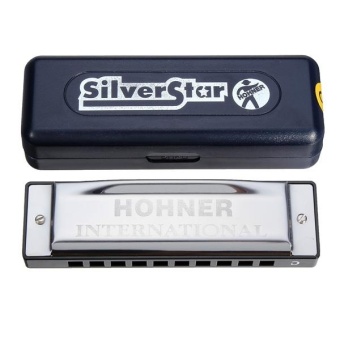 HOHNER Silver Star 10 Holes Blues Harmonica C Notes - Intl April 2018 - 5 HOHNER Silver Star 10 Holes Blues Harmonica C Notes - intl - 5