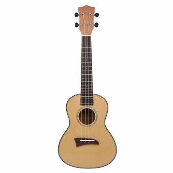 Kmise Solid Spruce Top Concert Ukulele 23 Inch Hawaii GuitarMahogany Back Bone Saddle W/Bag JOYO Tuner - Intl June 2018 - 3 Kmise Solid Spruce Top Concert Ukulele 23 inch Hawaii GuitarMahogany Back Bone Saddle W/Bag JOYO Tuner - intl - 3