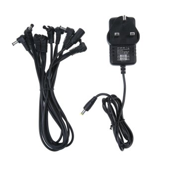 Leegoal 9V Pedal Power Supply With 8 Way Daisy Chain Cables For Guitar Effects Pedals Power Adapter (DC 1A UK Plug) - Intl June 2018 - 2 leegoal 9V Pedal Power Supply With 8 Way Daisy Chain Cables For Guitar Effects Pedals Power Adapter (DC 1A UK Plug) - intl - 2
