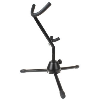Lightweight Tubular Construction Folding Saxophone Stand Alto Sax Rack June 2018 - 2 Lightweight Tubular Construction Folding Saxophone Stand Alto Sax Rack - 2