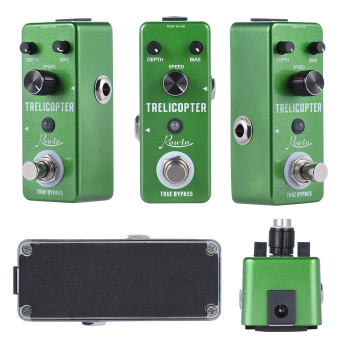 Mini Tremolo Guitar Effect Pedal True Bypass Aluminum Alloy Body -intl June 2018 - 3 Mini Tremolo Guitar Effect Pedal True Bypass Aluminum Alloy Body -intl - 3