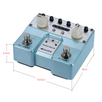 MOOER Reverie Reverb Guitar Effect Pedal 5 Reverberation Modes 5Enhancing Effects With Two Footswitch - Intl June 2018 - 5 MOOER Reverie Reverb Guitar Effect Pedal 5 Reverberation Modes 5Enhancing Effects with Two Footswitch - intl - 5