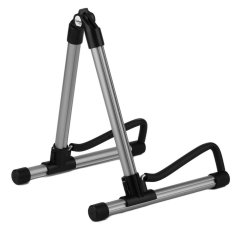 OH SK20 Alloy Guitar Stand Universal Folding For Acoustic Electric Guitars Gray - intl