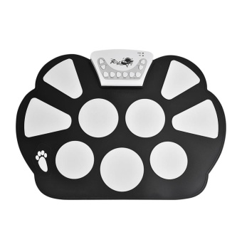 Portable Digital Electronic Roll-up Drum Foldable Silicone Pad Kitwith Speaker - Intl June 2018 - 5 Portable Digital Electronic Roll-up Drum Foldable Silicone Pad Kitwith Speaker - intl - 5