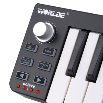 Portable Mini 25-Key USB MIDI Keyboard Controller With USB Cable June 2018 - 4 Portable Mini 25-Key USB MIDI Keyboard Controller with USB Cable - 4