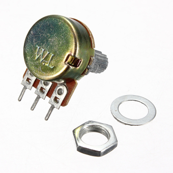 Potentiometers Single Linear Potentiometer (10K) June 2018 - 4 Potentiometers Single Linear Potentiometer (10K) - 4