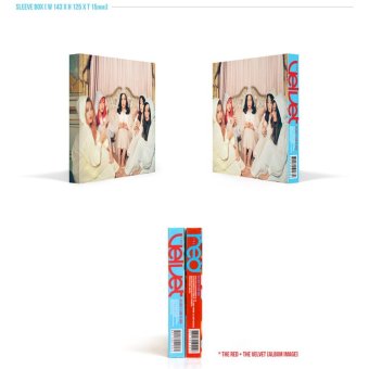 RED VELVET - The Velvet (2nd Mini Album) CD+Folded Poster+ExtraPhotocards Set June 2018 - 3 RED VELVET - The Velvet (2nd Mini Album) CD+Folded Poster+ExtraPhotocards Set - 3
