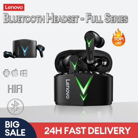 Lenovo LP6 Wireless Gaming Earbuds