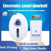 Waterproof Wireless Doorbell with Remote and 16 Music Tones