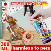 300ML Tick and Flea Killer Spray for Cats and Dogs