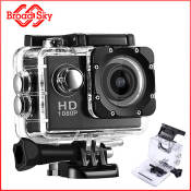 Broad Sky 4K Action Cam: Waterproof, Remote Control, High Quality