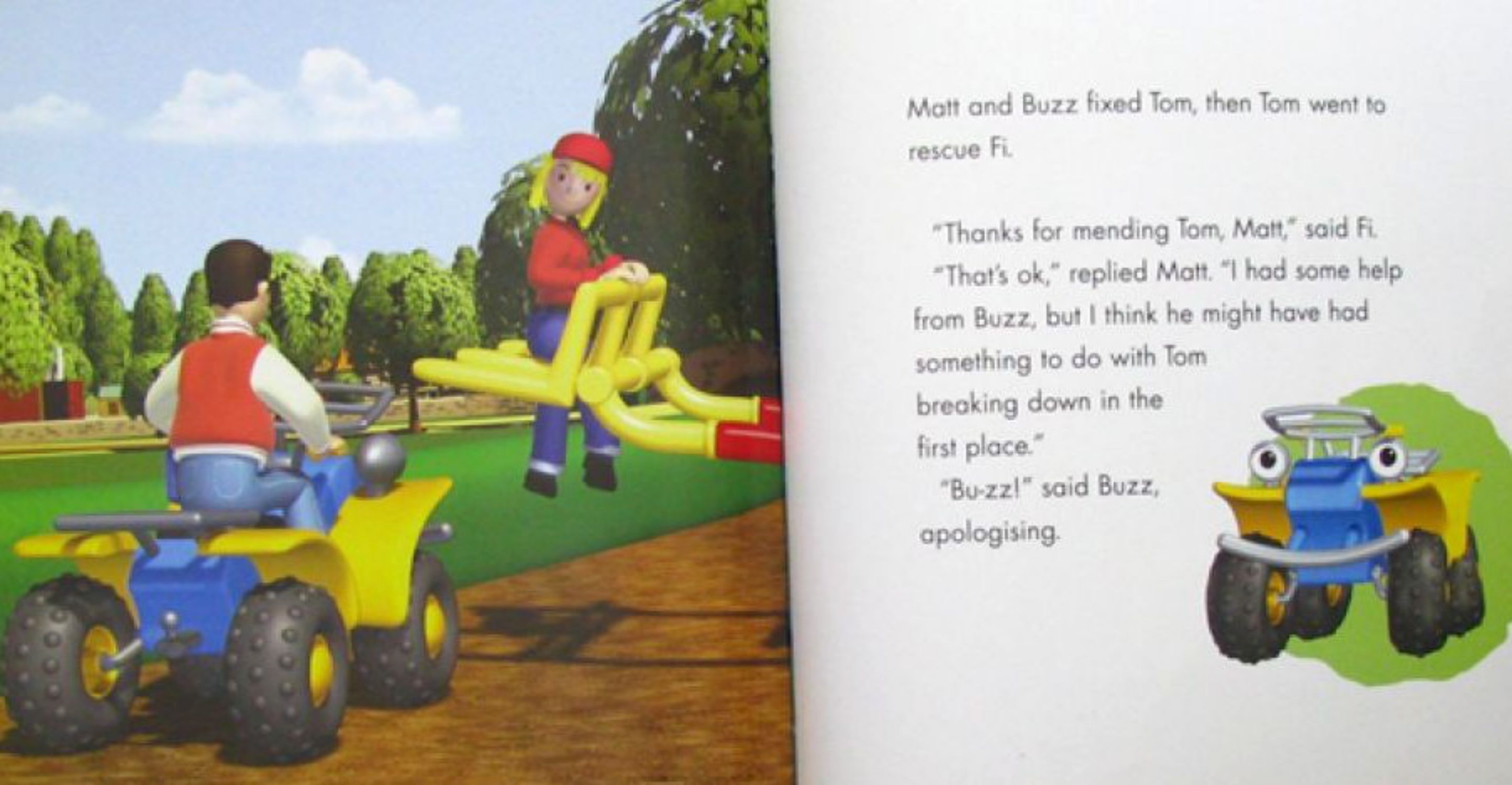 Tractor Tom job for buzz by Mark Holloway paperback Collins Tom's tractor  boots tractor Shendong children's original English picture book | Lazada PH