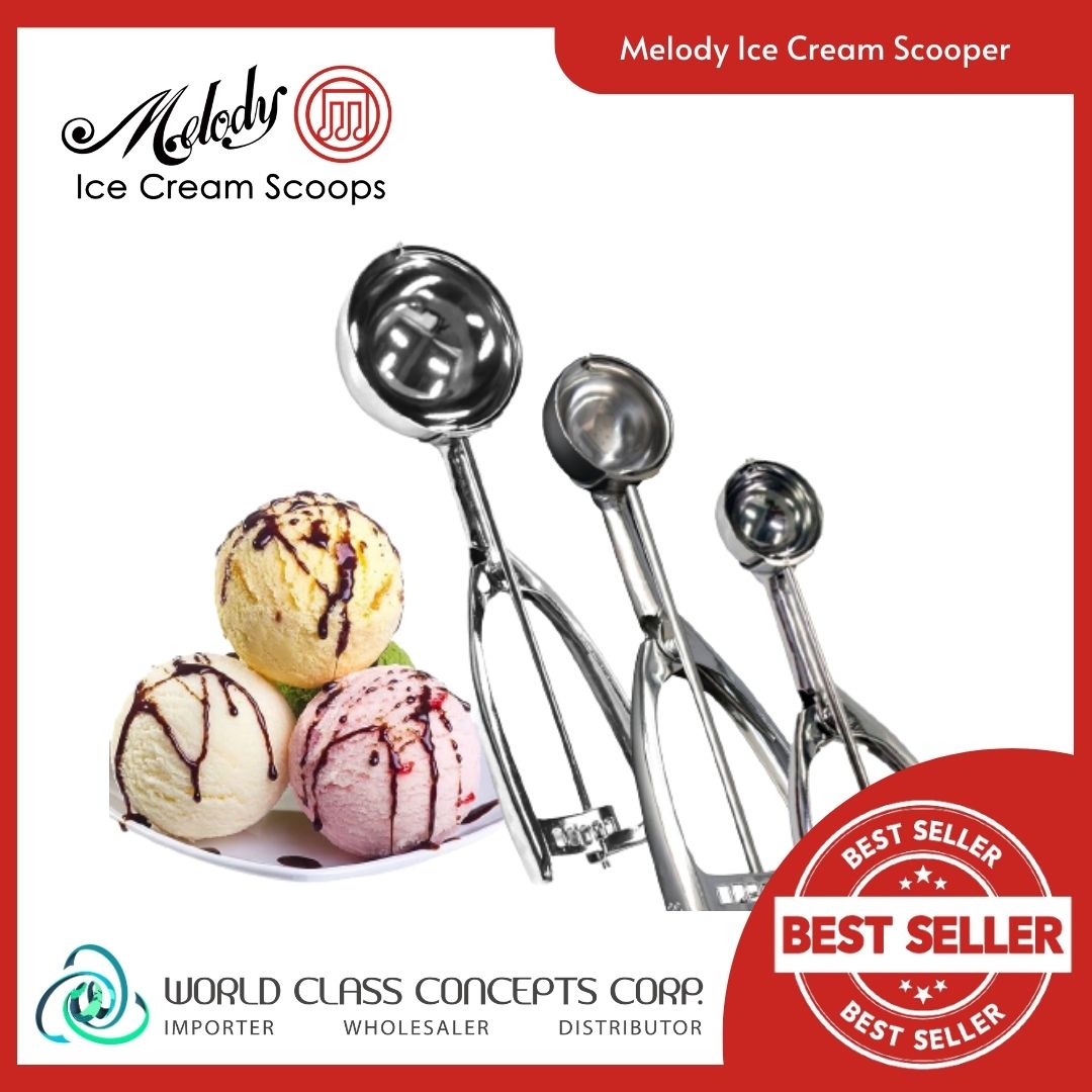 Core Kitchen 10.6 In. Stainless Steel Ice Cream Scoop DBC30625, 1