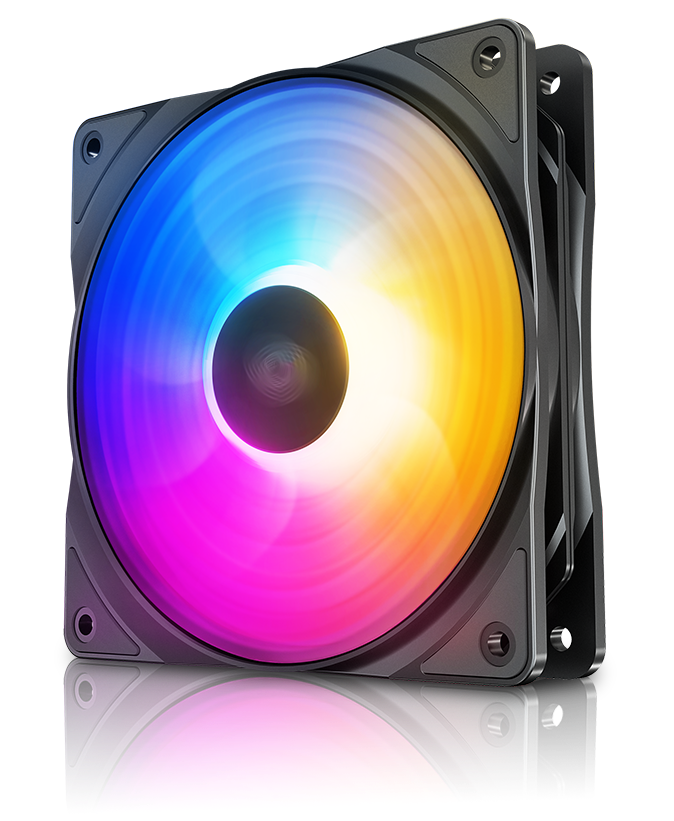 DeepCool RF 120 FS 3 in 1 PC Case Fans DP-FLED3-RF120-FS-3P