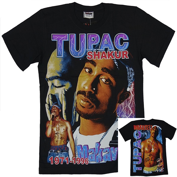 TUPAC - SINGING MAKAVELI SHIRT ( THE 