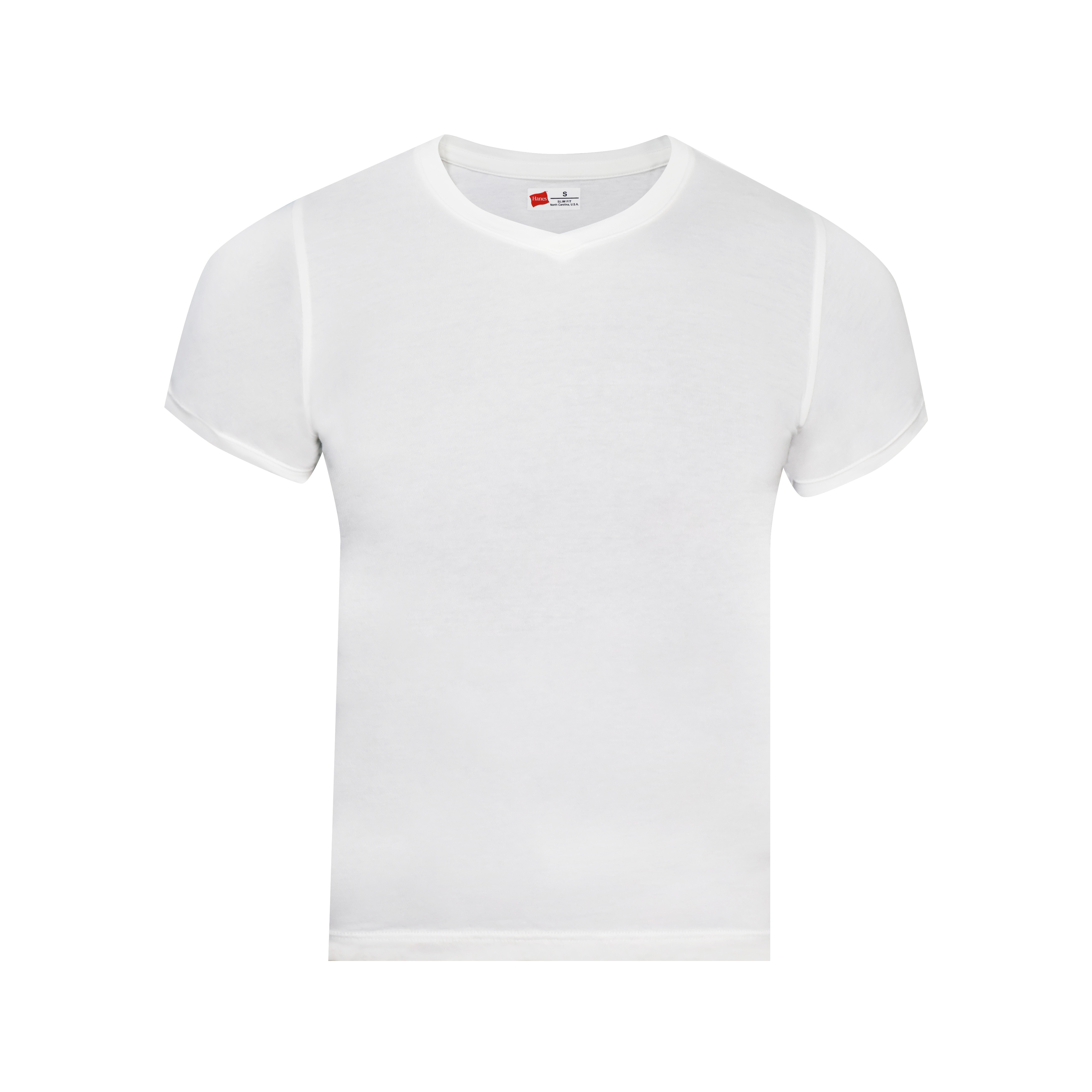 Hanes White Comfortlight V-Neck T-Shirt Singles 1111 Lazada PH